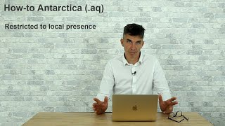 How to register a domain name in Antarctica (.aq) - Domgate YouTube Tutorial