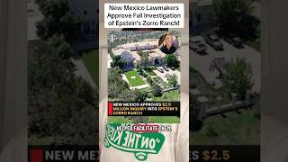 They will now investigate the infamous Zorro Ranch in New Mexico. The victims deserve answers #news