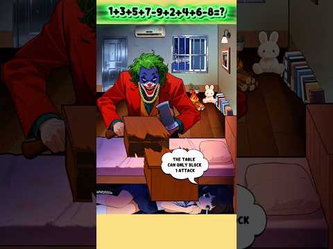 Help the girl find a way to stop the clown destroying the bed to survive #funny #help #games #game