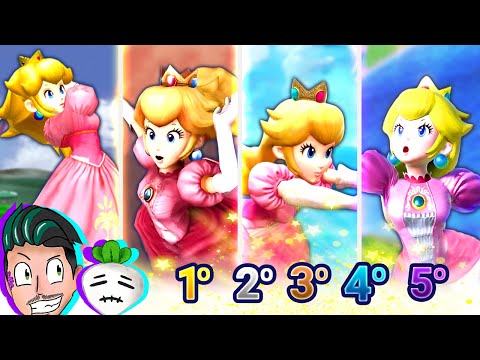 ¿QUIÉN ES la MEJOR y PEOR PEACH de SUPER SMASH BROS?