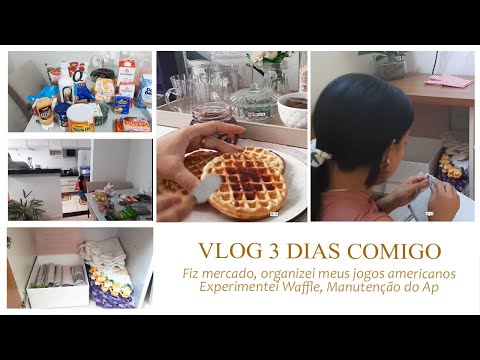 VLOG 3 DIAS COMIGO | MERCADO | ORGANIZEI JOGOS AMERICANOS