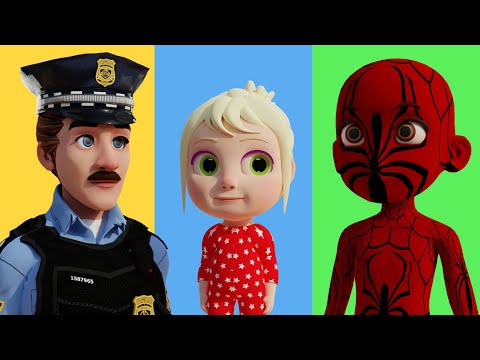 Superhero Finger Family | Mary - Nursery Rhymes & Kids Songs