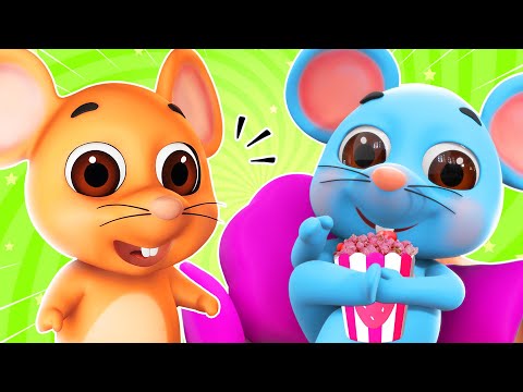 Do Chuhe The Mote Mote they - दो चूहे थे | Hindi Nursery Rhymes & Kids Songs | Balgeet And Poem