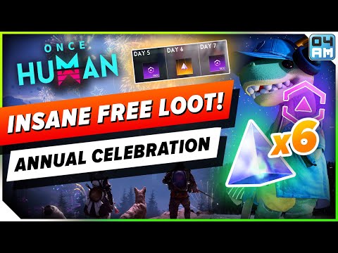 INSANE FREE LOOT In Once Human 2.0 - Dreamveil Update Celebration