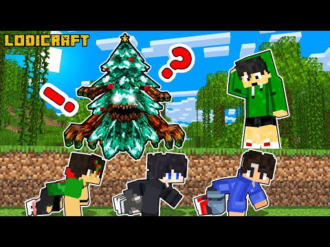 Escape from EVIL CHRISTMAS TREE in Minecraft ( Tagalog )