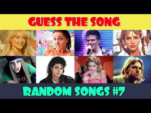 Guess the 50 Random Songs (Part 7) | Music Quiz