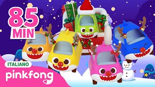 [85 minuto] Giochiamo con Natale Bimbo Squalo 🎅 | +Compilazione｜Pinkfong! Canzoni per Bambini