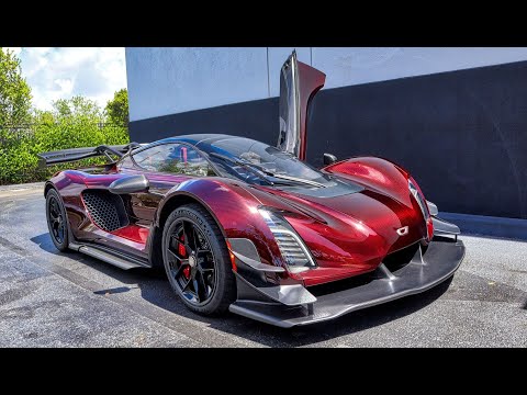 $2 Million INSANE HYPERCAR CZINGER 21C - 1,250HP BEAST Driving at Prestige Imports Miami
