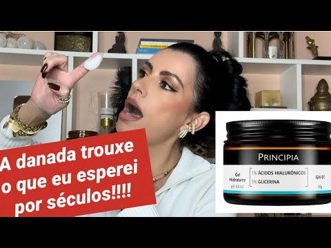 GEL HIDRATANTE PRINCIPIA!!! Oiiii??? Ouvi direito??? 😂😂😂😂