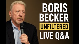🎾 Boris Becker Unfiltered: Wimbledon Glory, Federer vs Djokovic, Coaching & Controversies | Live Q&A