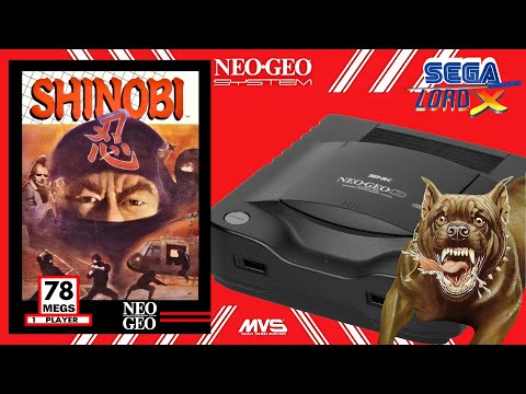 Shinobi on the SNK Neo Geo AES/MVS/CD