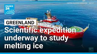 YouTube video thumbnail: Scientists Study Greenland's Melting Ice