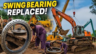 Excavator Swing Bearing Replacement 🛠️Secrets Revealed