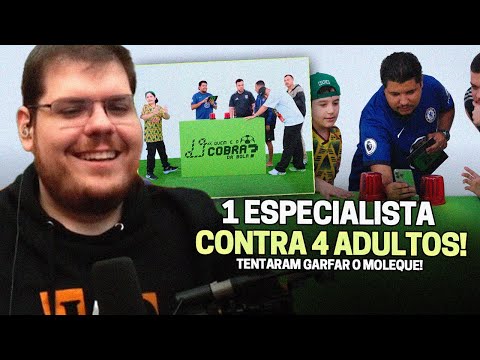 CASIMIRO REAGE: QUEM É O COBRA DA BOLA? FEAT. DAVI LUSA | Cortes do Casimito