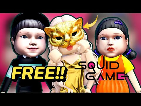 Unlock 3 FREE Squid Game Items! | Roblox x Netflix UGC Event