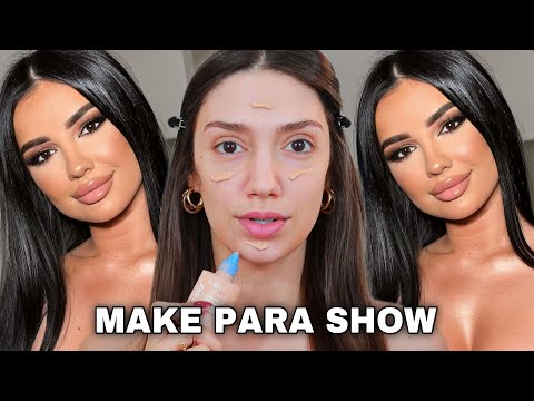 MAKE PARA USAR EM SHOW *MAQUIAGEM PARA SHOW SERTANEJO* TUTORIAL COMPLETO ✨