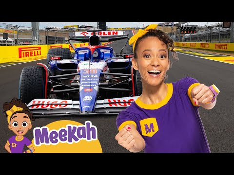 Meekah’s Number Adventure at Formula 1! | Educational Videos for Kids | Blippi and Meekah Kids TV