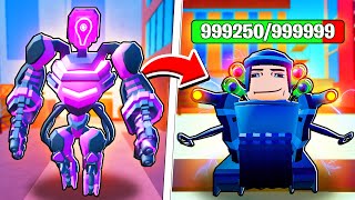 The Ultimate GODLY Mech Bunny Titan Unlocked! Toilet Tower Defense!