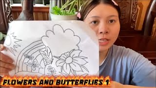Teacher Nga guides students to color beautiful pictures part 3