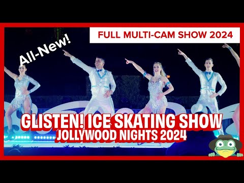 NEW Glisten! Full Ice Skating Show at Disney Jollywood Nights 2024 | Hollywood Studios