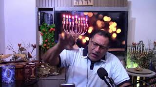 ENCENDIDO  DE LA TERCERA  VELA DE JANUCA