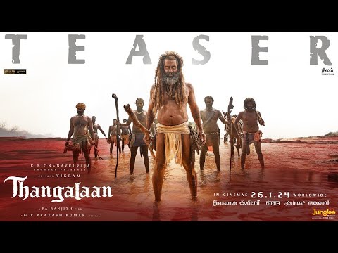 Thangalaan (Hindi) - Teaser (HDR) | Chiyaan Vikram |K E Gnanavelraja |Pa Ranjith | G&#160;V&#160;Prakash&#160;Kumar