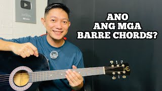 ANO ANG MGA BARRE CHORDS?