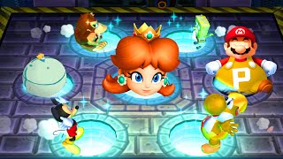 Mario Party 9 Step It Up - Donkey Kong vs Yoshi vs Mickey vs Shy Guy ( Master Difficulty ) MarioGame