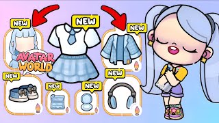 COMO CONSEGUIR UNIFORME GRÁTIS NO AVATAR WORLD 📚🎒 ARRUME-SE COMIGO PRA ESCOLA 