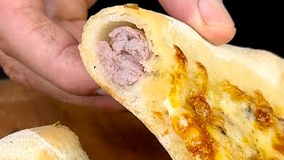 ¡ESTA PIZZA TIENE EL BORDE RELLENO DE CHORIZO!