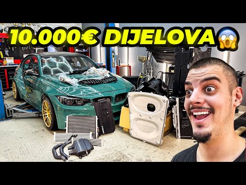 Stiglo Nam je 10000€ dijelova za F80 M3!!!