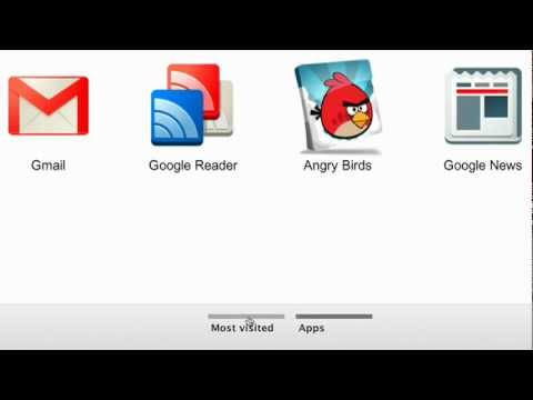 Google Chrome: New Tab Page