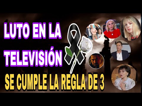 ✝️MUEREN 3 famosas CELEBRIDADES LUTO en la TV /  DANIEL BISOGNO MUY MAL / IMELDA GARZA