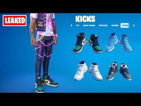 NEXT WEEK'S Air Jordan's Shoes LEAKED in Fortnite!