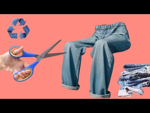 ✅A Great Idea You Can Sew From Old Jeans/DIY Renovation!