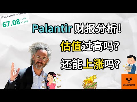 Palantir 财报分析! 还能上涨吗? 估值过高吗?【美股分析】