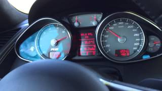 AUDI R8 V8 420 hp- 0-100 km/h SPEEDTEST