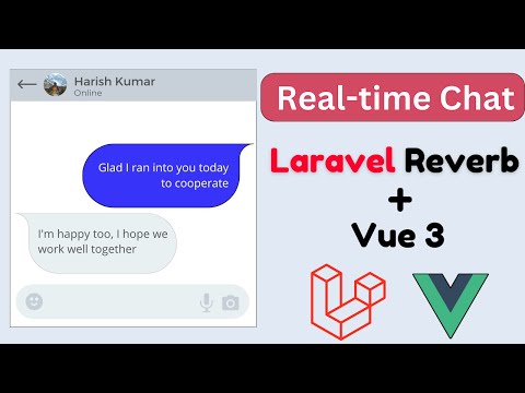 real time chat laravel reverb