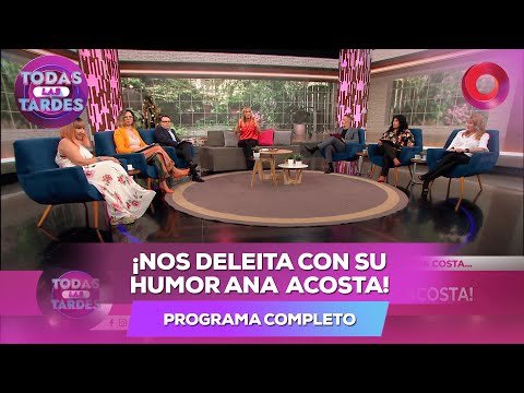 ¡Nos deleita con su humor Ana Acosta! | #TodasLasTardes Completo - 18/12 - El Nueve