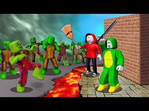 100 Days Fighting With 1000 Zombies | Mikey and JJ | Maizen