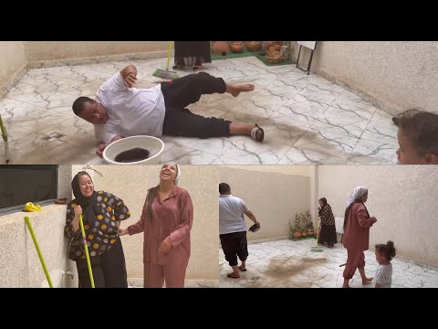 ياربي السلامة 😱 كنت مشيت 🤣لولا لطف الله 💪