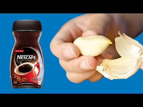 100 times stronger than Viagra - a mixture of coffee and garlic