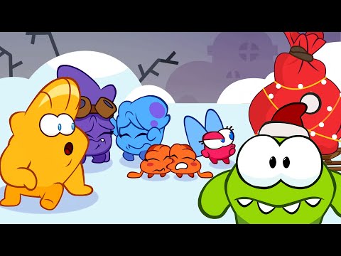 ❄️ Om Nom Stories ⛄️ Christmas Freeze | Cartoon Videos for Kids