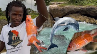 PESCO por SEGUNDA VEZ ( agarro un pez raro ) en el Mar 🐠😱