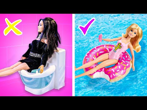 अमीर डॉल VS गरीब डॉल || कबूम ज़ूम के DIY क्राफ्ट्स और गैजेट्स इस्तेमाल कर के हुआ एक्सट्रीम मेकओवर!