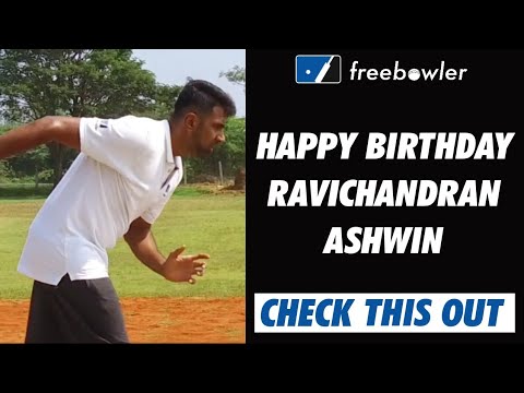 HAPPY BIRTHDAY RAVICHANDRAN ASHWIN | FREEBOWLER SUPERTHROWER