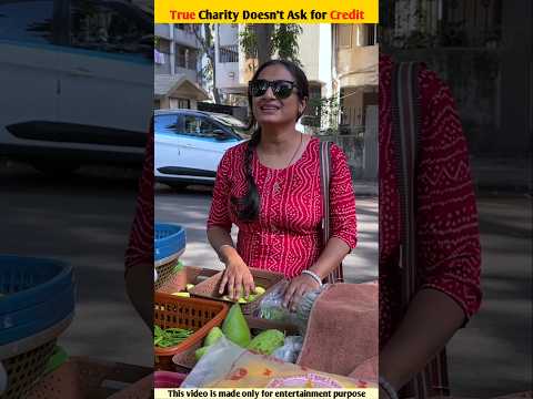 True Charity Doesn’t Ask for Credit #shorts #hearttouchingstory #emtionalstory #respect