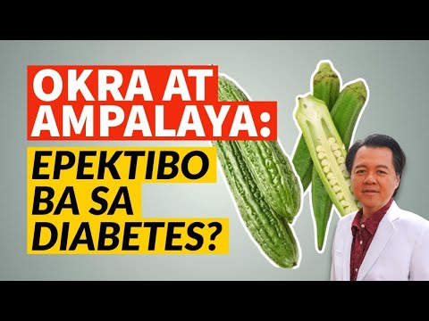 Okra at Ampalaya: Epektibo Ba sa Diabetes?  - (Repost Video)