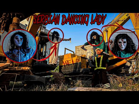 SERBIAN DANCING LADY REAL LIFE ESCAPE 16.0 | Horror Parkour Pov Short | Bubbles Gangz