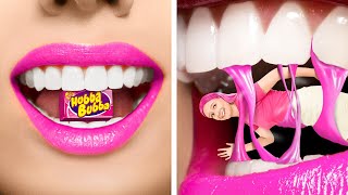 SI LES GENS ÉTAIENT DES OBJETS || Moments drôles & communs avec nourriture & maquillage ! Par 123GO!